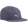 PUMA Cappellino Ess Running a 5 Pannelli OneSize, Inky Depths Gray