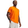 Under Armour Uomo Maglietta Larga con Logo sul Petto Sinistro, Titanium/Clay Green