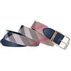 BURBERRY cintura da donna tessuto e pelle 8049907 classic check 100 cm - L