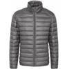 Evoga Giubbotto piumino uomo Biker in piuma d'oca Autunno Inverno casual Impermeabile