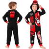 Get Trend Hot Wheels | Toy Story Buzz Lightyear | Disney Cars Saetta McQueen Pigiama Intero Bambini in Pile, Tuta Intera con Cappuccio, Pigiamoni Morbida e Comoda con Zip, per Invernale, Idee Regalo