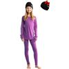 Merino.tech Intimo Termico Lana Merino Bambino - Medio Completo Maglia Termica Lana Merino e Pantaloni Bambina e Ragazzo