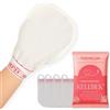 Kelebek Kese Kelebek Premium - Set di 4 guanti esfolianti per la pulizia profonda per donne e uomini, hammam turco naturale, per scrub corpo e rimozione della pelle morta (trama media)