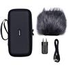 Zoom APH-5s (versione UE), confezione di accessori per registratore di telefoni cellulari H5studio, custodia, paravento, adattatore di alimentazione, cavo USB-C