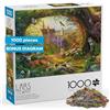 Buffalo Games Lars Stewart, Wild Neuschwanstein, puzzle da 1000 pezzi | Poster bonus, pezzi tagliati con precisione, tavola riciclata al 100%, puzzle per adulti, paesaggio scenico per serate