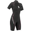 Scubapro Definition - Pantaloncini da donna, 2,5 mm, colore: Nero/Rosa