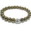 Zap Impex Bracciale con pietre naturali certificate - Bracciali di perle per uomini e donne con certificato di autenticità, ideale come regalo e per il benessere