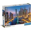 Clementoni Puzzle Collection - Dubai - 1000 Pezzi - Puzzle Adulti, Poster Incluso, Puzzle Città, Divertimento Per Adulti, Made In Italy, 39911