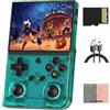 Doriteney RG35XX Pro Retro Console di gioco portatile 3.5 pollici IPS Schermo 64GB Scheda RG35XX Pro Linux OS Player 3200mAh Batteria compatibile con Bluetooth WiFi RG35XXPro Teal T
