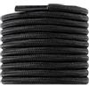 riemot 3 paia di lacci rotondi [Ø 4 mm] resistenti agli strappi, scarpe di ricambio per uomini, donne, bambini, scarpe sportive, scarpe da lavoro, scarpe da trekking - nero, 110 cm