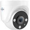 Hiseeu Telecamera di sicurezza cablata analogica 5MP, cupola TVI/AHD/CVI | Visione notturna fino a 30,5 m, montaggio a parete e a soffitto, accesso remoto