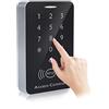 Sonew Standalone RFID Lettore Schede Controllo Accesso, RFID Touch Metal Access Control Controller Tastiera Accesso Password con 10pcs Portachiavi