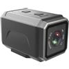 Jayruit Per fotocamera sportiva ultra HD 4K per moto - Custodia impermeabile pronta per casco con controllo WiFi