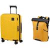 Samsonite Set da viaggio Samsonite - Trolley da cabina Intuo 55 cm giallo (Citrus) e zaino per laptop Paradiver Light 17,3 giallo