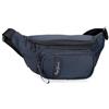 Pepe Jeans Wigan - Marsupio con tasca, blu, 30 x 13 x 5 cm | Ampio scomparto, spallacci regolabili, ideale per l'uso quotidiano, tela e interno in pelle, By Joumma Bags