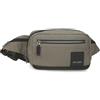 Pepe Jeans Ludlow - Marsupio con tasca, beige, 21 x 12,5 x 5 cm | Ampio scomparto, spallacci regolabili, ideale per l'uso quotidiano, tela e interno in pelle, By Joumma Bags