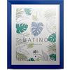 aFFa frames Cornice per Foto 40x60 cm - Cornice Foto Batino in Legno con Vetro Acrilico e Retro in HDF - Cornice Poster per Certificati Opere d'Arte Immagini Blu Navy