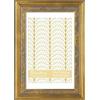 VIOLABBEY Cornice portafoto da 10 x 15 cm, oro opaco, per foto da 9 x 13 cm, con passepartout