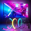 MIWATT Luce per monitor da gaming, retroilluminazione con effetto di sincronizzazione del colore dello schermo per monitor per computer da 27 pollici, compatibile con computer Windows.