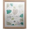aFFa frames, Batino, Portafoto di legno, Luce, Rettangolo, Con vetro acrilico frontale, HDF Backing, Naturale, A4, 21x29,7 cm