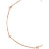 SINGULARU - Braccialetto Dots - Braccialetto in Argento Sterling 925 con Finitura Placcata in Oro, Oro Rosa 18kt o Rodio - Misura Unica - Lunghezza della Catena 17,5 cm - Gioielli da Donna