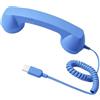 MillMount Cornetta telefonica retrò, Type-C, per iPhone per Android Decorazione da | Chiara qualità delle chiamate, risposta con un clic, controllo del volume, filtro rumore, 9 opzioni di colore