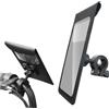 Lawen Creative Supporto impermeabile per cellulare da bicicletta, girevole a 360°, per manubrio e bicicletta, per smartphone da 6,8 pollici
