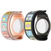 LETREEN Braccialetto per Bambini Compatibile con AirTag, Simpatico Cartone Animato Regolabile Nascosto per Supporto Apple Air Tag, Custodia Cinturino Tracker GPS Anti-Smarrimento