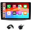 Loddery 4+64G Android 15 Autoradio Stereo per Alfa Romeo MiTo 2008-2019 con Carplay | 9 pollici Touch Screen Radio Lettore Multimediale con Android Auto navigazione GPS FM SWC Mirror Link Bluetooth Wifi