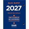 Dohe Taco Calendario 2027 da tavolo catalano | Calendario da scrivania professionale, 12 mesi da gennaio a dicembre, dimensioni 8,5 x 11 cm