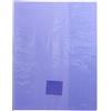 Calligraphe 73006C Copertina Cristalux viola - 17x22 cm - 22/100 con Portaetichetta - PVC Trasparente Liscio