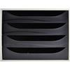 Exacompta 2286014D Cassettiere, Grigio/Nero, 34.8 x 28.4 x 23.4