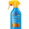 Nivea Sun Protect & Bronze Doppia Azione Crema Solare Spray Spf20 250ml