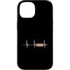 Casino Slot Machine Player Gambling Poke Custodia per iPhone 14 Impulso di ECG del battito cardiaco della macchina della scanalatura del casinò del
