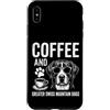 Funny Greater Swiss Mountain Dog And Cof Custodia per iPhone XS Max Caffè E Grande Bovaro Svizzero