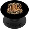 Barber Cowboy Boots Western Soul Cut Cle Stivali Da Cowboy cut Clean Western Soul E Rasoi Da PopSockets PopGrip Adesivo