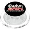 Classroom Moms Heart Studio Insegnante Mamma Due Classi Un Cuore Amorevole Educatore Orgoglio PopSockets PopGrip per MagSafe
