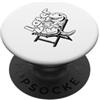 Later Holiday / Vacation Apparel & Cloth Ci vediamo dopo l'estate o le vacanze - T-Rex PopSockets PopGrip Adesivo