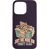 Thrift Store Findin Custodia per iPhone 15 Pro Max Funny Raccoon Negozio dell'usato Caccia al tesoro della parsimonia