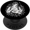 Floral Vintage graphics Botanists Flower Botanist Garden Fiori pressati Botanico Floreale PopSockets PopGrip Adesivo