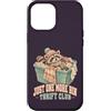 Thrift Store Findin Custodia per iPhone 12 Pro Max Funny Raccoon Negozio dell'usato Caccia al tesoro della parsimonia
