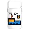Clever Witty Quay Designs Custodia per iPhone 17 Pro Max Porto della nave del molo di Quay Warf