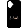 Casino Slot Machine Player Gambling Poke Custodia per iPhone 16 Impulso di ECG del battito cardiaco della macchina della scanalatura del casinò del