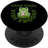Funny Boba Tea Gifts & Apparel Men Women Frog Bubble Tea Divertente Kawaii Bubble Milk Boba Tea PopSockets PopGrip Adesivo