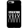 Forged Wit Blacksmith Custodia per iPhone 7 Plus/8 Plus Divertente gioco di parole per la lavorazione dei metalli I Speak in Tongs