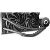 Mars Gaming ML-ULTRA240 Nero, Raffreddamento Liquido CPU, TDP 500W, Infinity Mirror, 2 Ventole Silenziose FDB ARGB, Tubi ARGB, Universale Multisocket