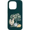 Chicken Pot Pie Apparel Custodia per iPhone 15 Pro Divertente pollo Pot Pie Lover Comfort Food Cucina Umorismo