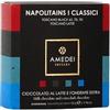 Amedei - Idea regalo - Selezione I Classici cofanetto con 12 napolitains assortiti - Toscano Black 90, 70 e 63, Toscano Latte - cioccolato al latte e fondente extra (90%, 70%, 63%)