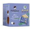 Mr. Sciocco Mini Tavolette ALTERNATIVA 100% VEGETALE al cioccolato bianco - Cubo x12 pz Senza Glutine, Senza Latte, Senza Lattosio, Senza Soia, Vegan