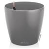 LECHUZA - Vaso per piante Classico Color ECO 21, grigio chiaro, con sistema di irrigazione e indicatore del livello dell'acqua, in plastica riciclata al 100%, superficie opaca, Ø 21,5 x 20,5 cm, 18910